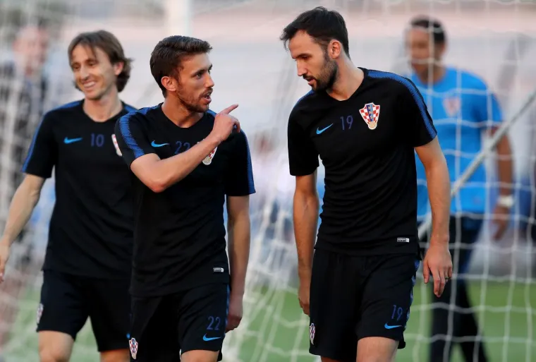 Dobra atmosfera na treningu 'vatrenih' u Sočiju