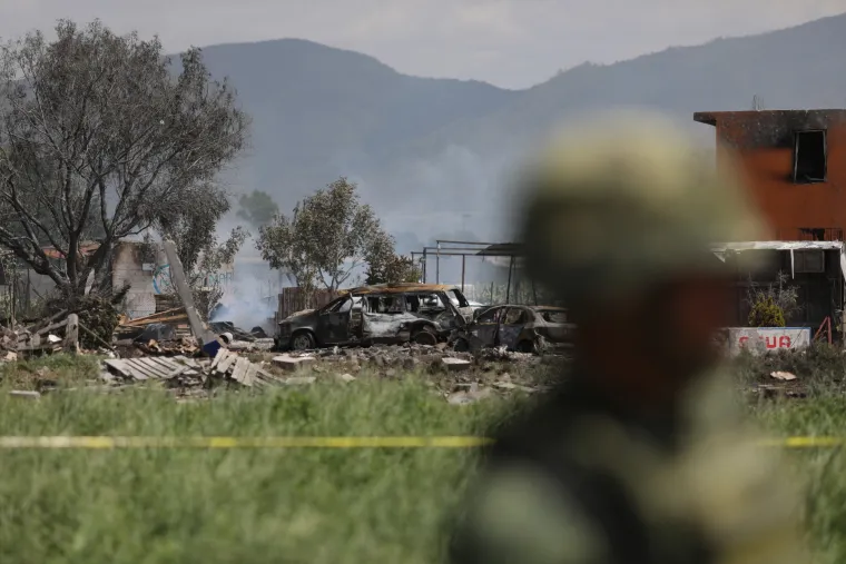 Eksplozija u tvornici pirotehnike u Meksiku