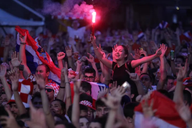 Zagreb je obasjan bakljama