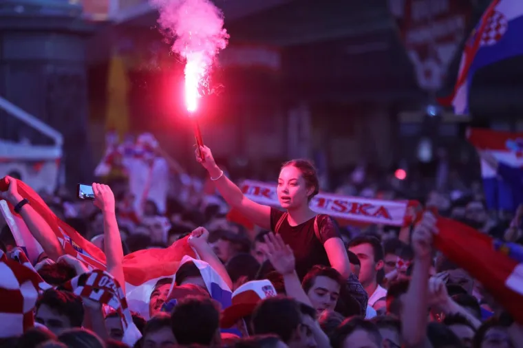 Zagreb je obasjan bakljama