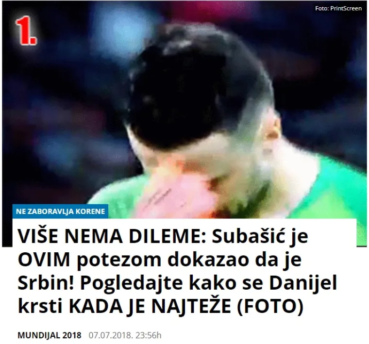 Srpski tabloidi jedva dočekali poraz Vatrenih: Dalića nazvali bolesnim, a ostalim prljavim naslovima ponovno nadma&scaron;ili sami sebe