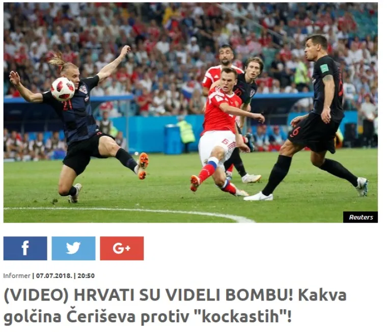 Srpski tabloidi jedva dočekali poraz Vatrenih: Dalića nazvali bolesnim, a ostalim prljavim naslovima ponovno nadma&scaron;ili sami sebe