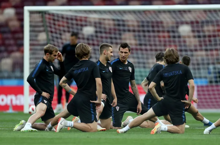 Trening Vatrenih uoči utakmice s Engleskom