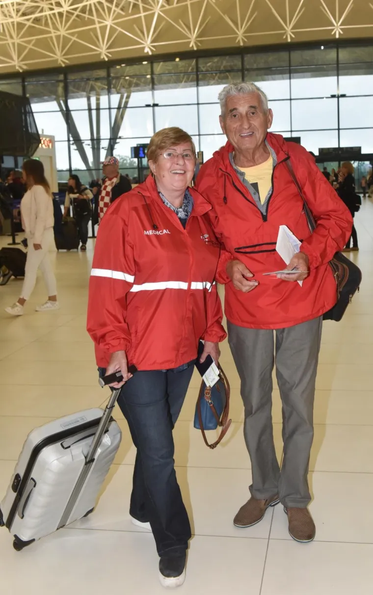 VELIKA GUŽVA NA 'FRANJI TUĐMANU': Vatreni će imati glasnu podr&scaron;ku, u Moskvu otputovali ministar Pavić, Tomo Horvatinčić...