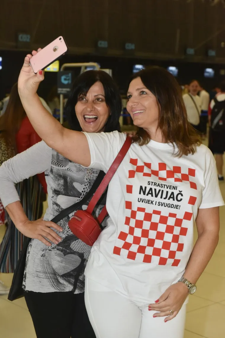 VELIKA GUŽVA NA 'FRANJI TUĐMANU': Vatreni će imati glasnu podr&scaron;ku, u Moskvu otputovali ministar Pavić, Tomo Horvatinčić...