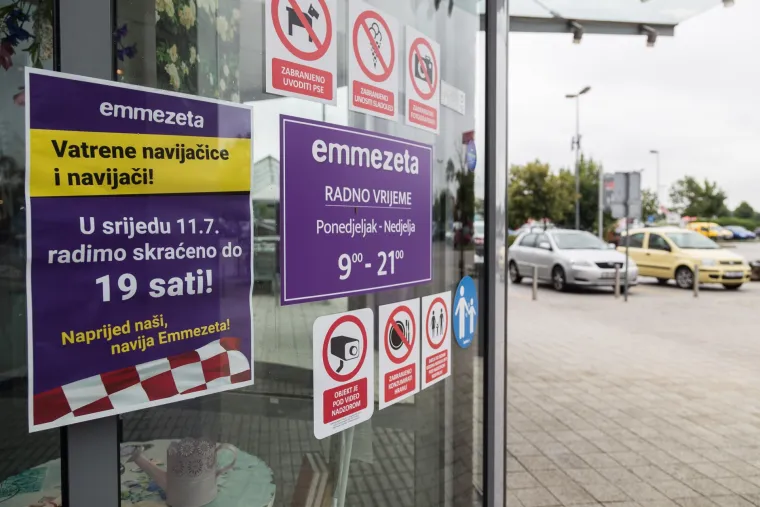 A rad nedjeljom? Trgovački lanci su zbog utakmice Hrvatska - Engleska skratili svoje radno vrijeme