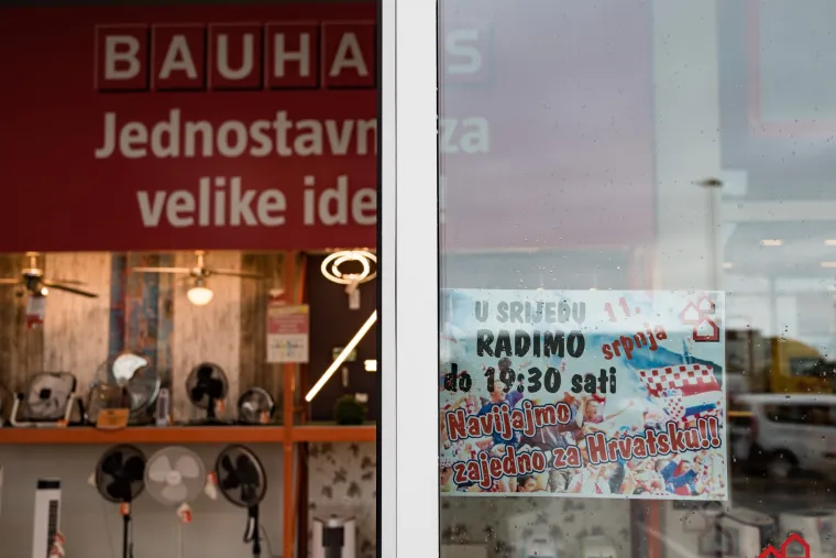 A rad nedjeljom? Trgovački lanci su zbog utakmice Hrvatska - Engleska skratili svoje radno vrijeme