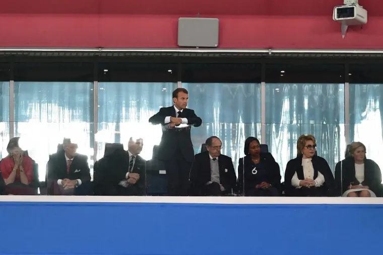 A MISLILI STE DA JE KOLINDA BURNO SLAVILA POBJEDU: Evo kako je Macron doživio ulazak Francuske u finale