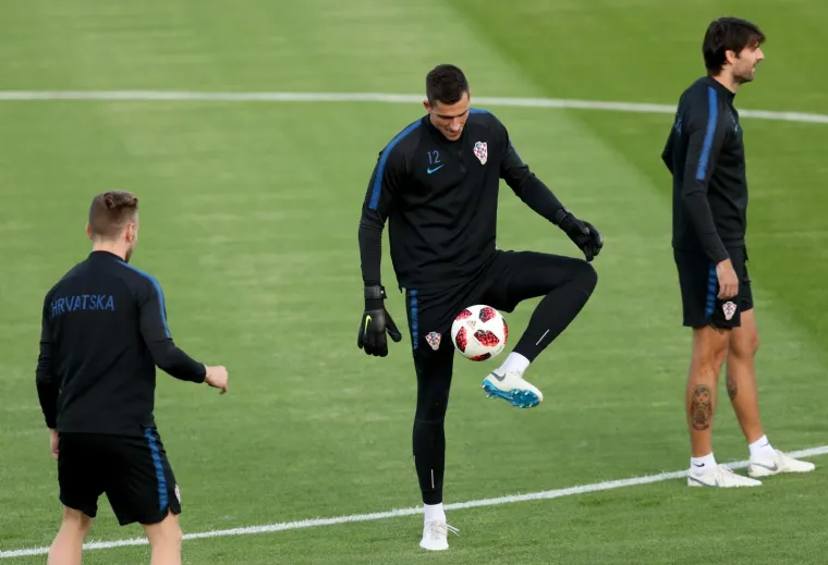 Trening hrvatske nogometne reprezentacije