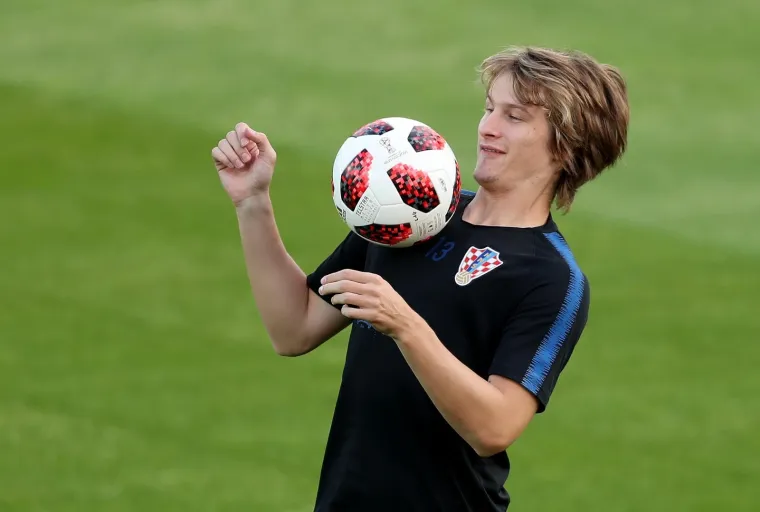 Trening hrvatske nogometne reprezentacije