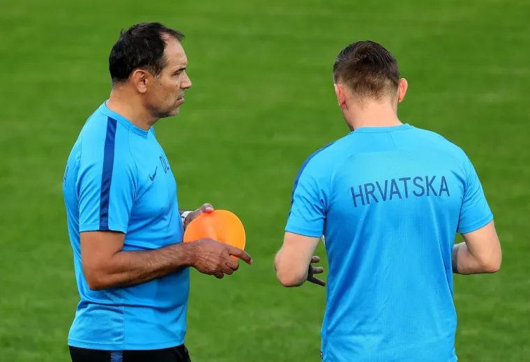 Trening hrvatske nogometne reprezentacije