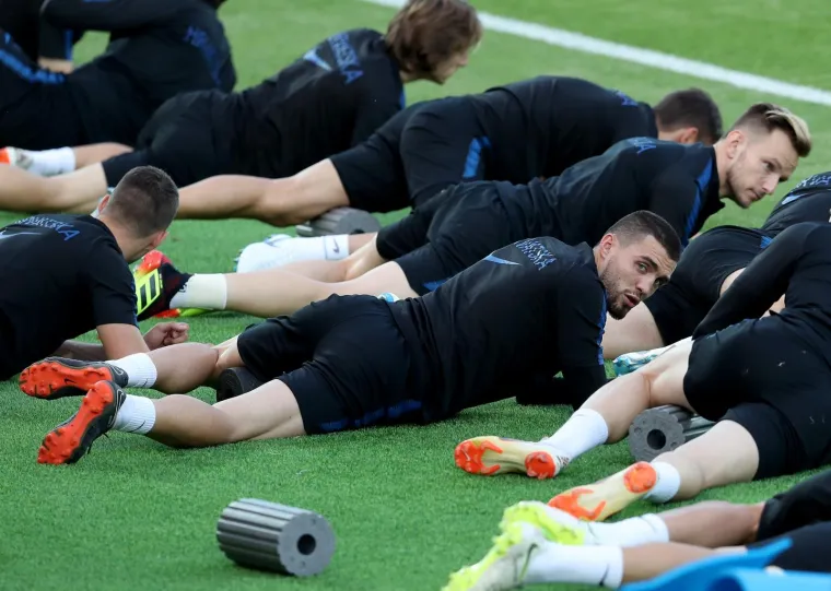 Trening hrvatske nogometne reprezentacije