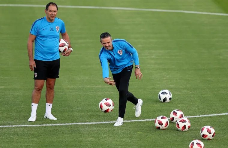 Trening hrvatske nogometne reprezentacije