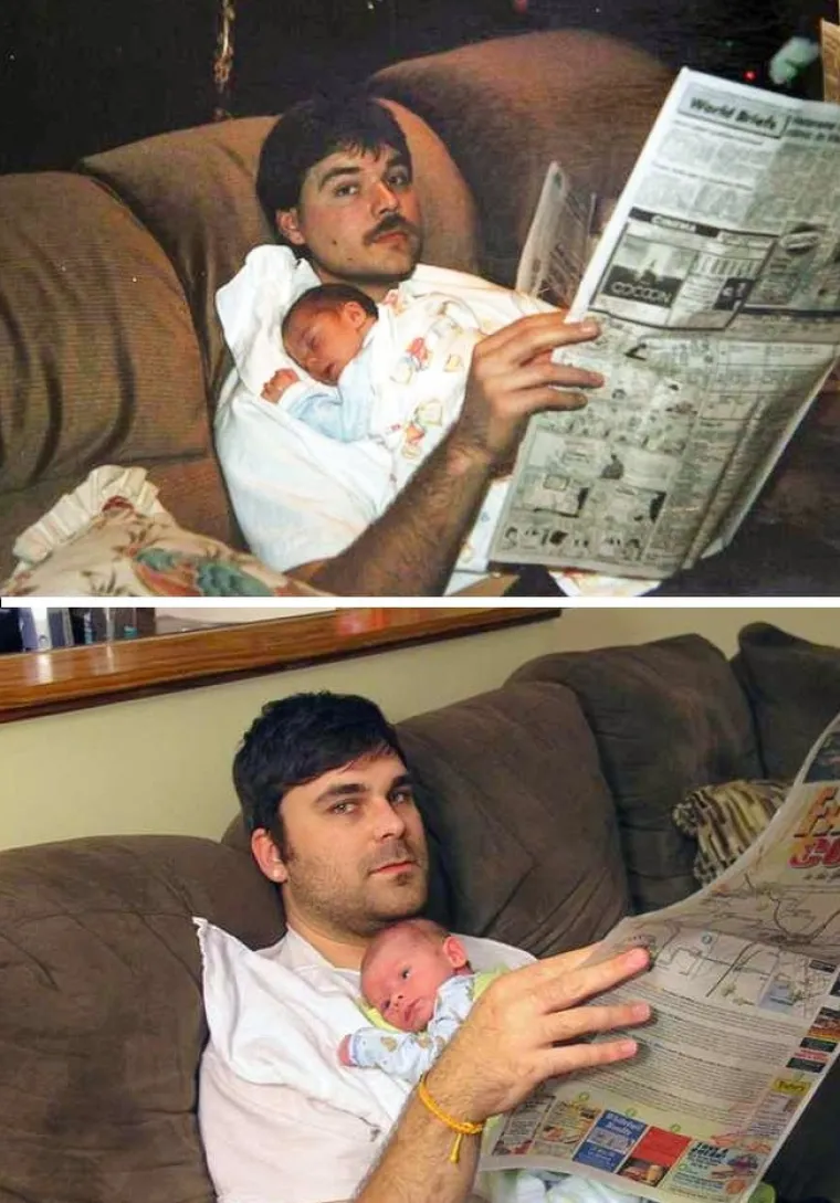 Ipak je sve u genima: krv nije voda, a ove fotke 'nekad i sad' će vas oduševiti