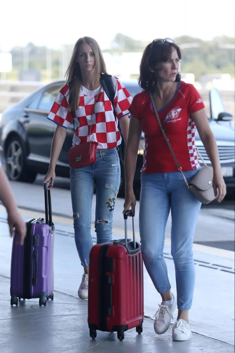Gužva na 'Tuđmanu': Hrvatski navijači odlaze put Moskve i finala SP-a