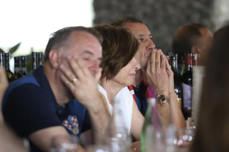 EVO KAKO JE ZDRAVKO MAMIĆ PRATIO FINALE: Bjegunac 'eksplodirao' nakon Peri&scaron;ićevog gola, ali Francuzi su ga brzo smirili