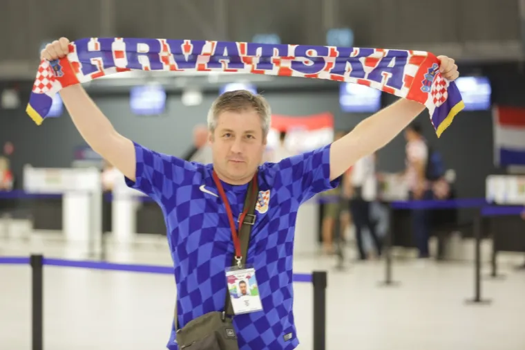 Zagrebačka Zračna luka  puna navijača: Zagrijavanje za finale već počelo