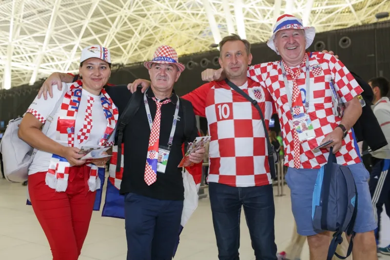 Zagrebačka Zračna luka  puna navijača: Zagrijavanje za finale već počelo