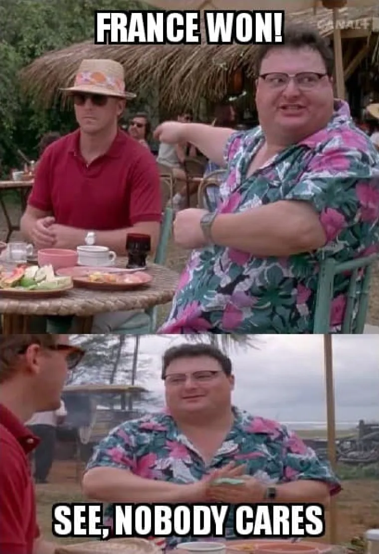 'Nikog nije briga što je Francuska pobijedila, Vatreni su svima najdraži.'