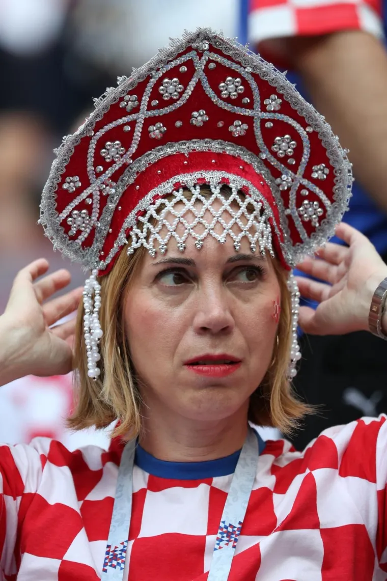 Hrvatski navijači na Lužnjikiju.