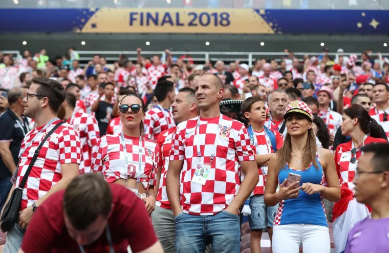 HRVATI NA TRIBINAMA LUŽNJIKIJA: Vatreni su i u finalu imali glasnu podr&scaron;ku vjernih navijača