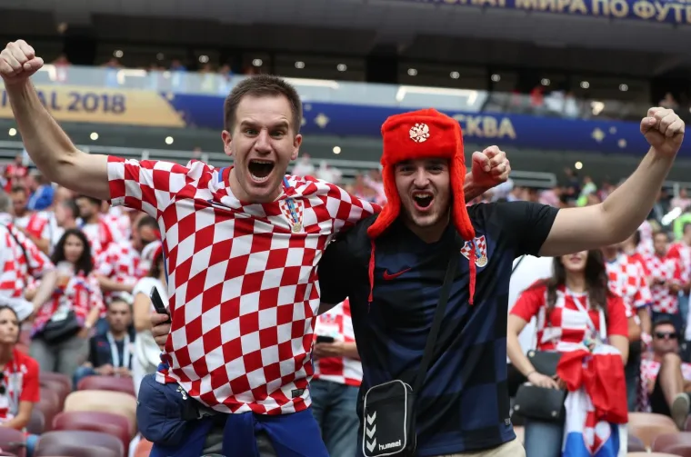 HRVATI NA TRIBINAMA LUŽNJIKIJA: Vatreni su i u finalu imali glasnu podr&scaron;ku vjernih navijača