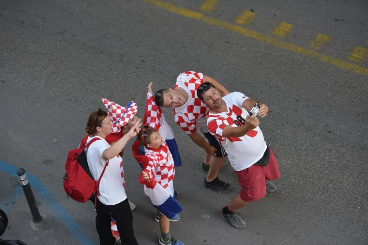 Slavlje nakon finalnog susreta Svjetskog nogometnog prvenstva i osvajanja povijesnog srebra Puljani su proslavili na ulicama.