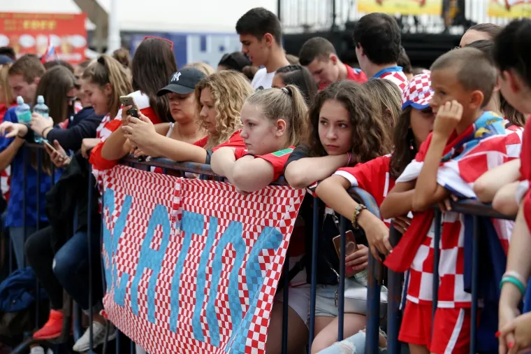 Pripreme za veliki doček hrvatske reprezentacije na Trgu bana Jelačića