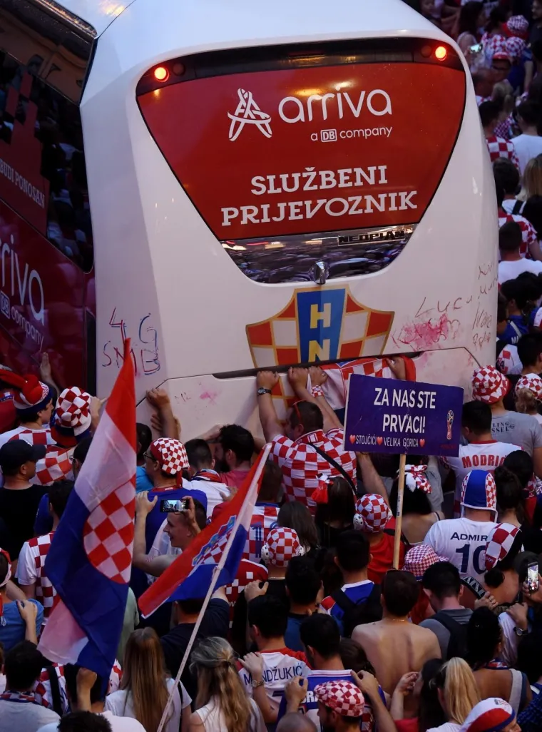 Hrvati uistinu neopisivo vole Vatrene: Vi&scaron;e od pola milijuna ljudi slavi u Zagrebu