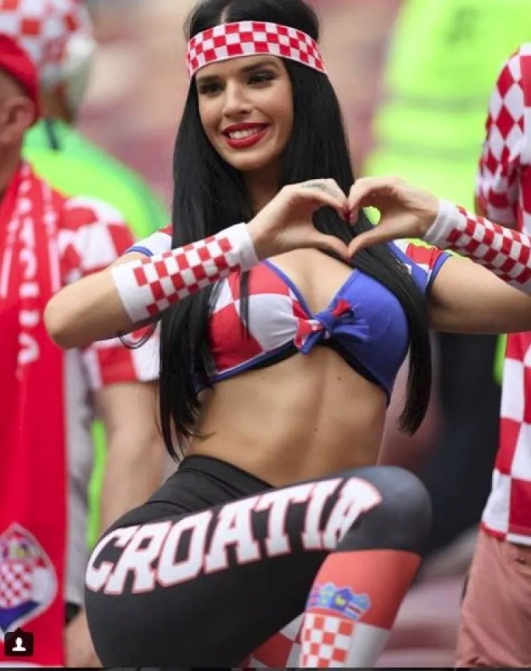 VATRENA LJEPOTICA S TRIBINA: Trbu&scaron;na plesačica koja je uljep&scaron;ala svaku utakmicu hrvatske reprezentacije