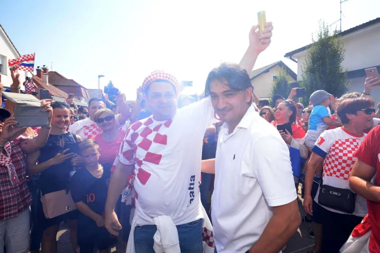 OVAKO JE VARAŽDIN DOČEKAO SREBRNOG IZBORNIKA: Dalić odu&scaron;evljen; 'Ovaj grad dao mi je sve u životu'