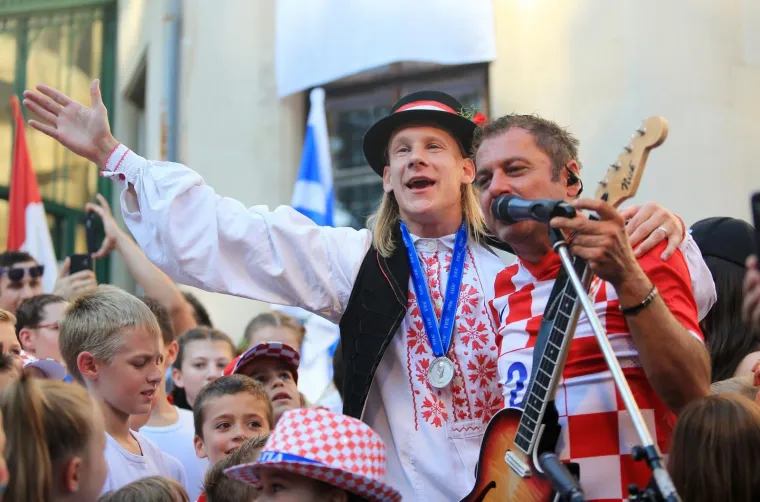 Doček Domagoja Vide