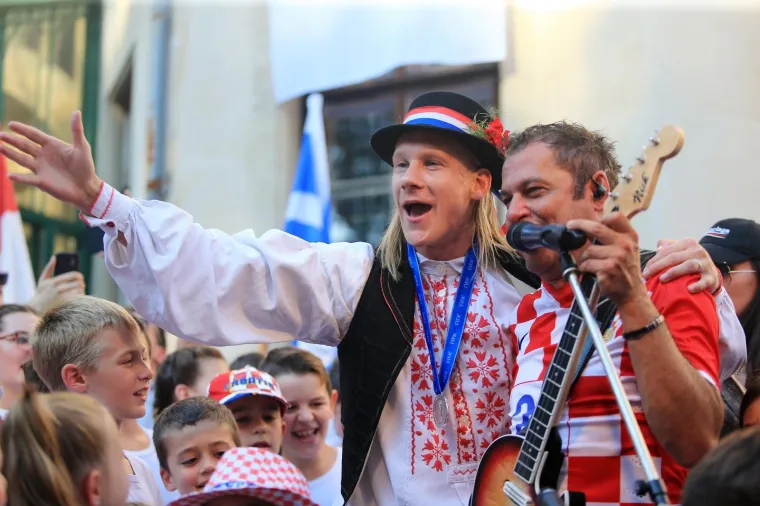 Doček Domagoja Vide