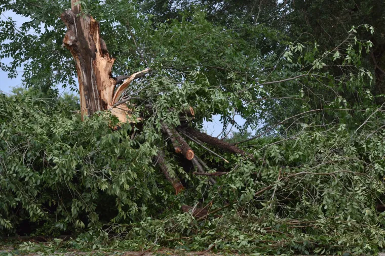Nevrijeme pogodilo &scaron;ibensko područje, te izazvalo veliku materijalnu &scaron;tetu