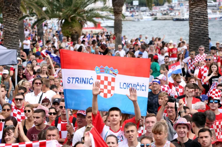 Svečani doček za srebrne reprezentativce na splitskoj rivi