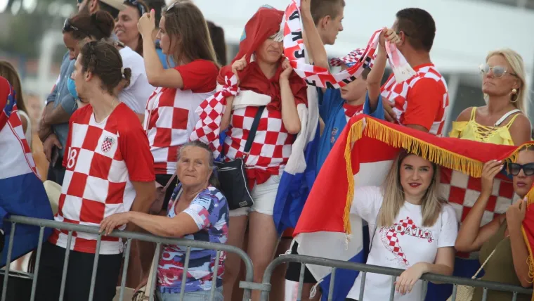 Svečani doček za srebrne reprezentativce na splitskoj rivi