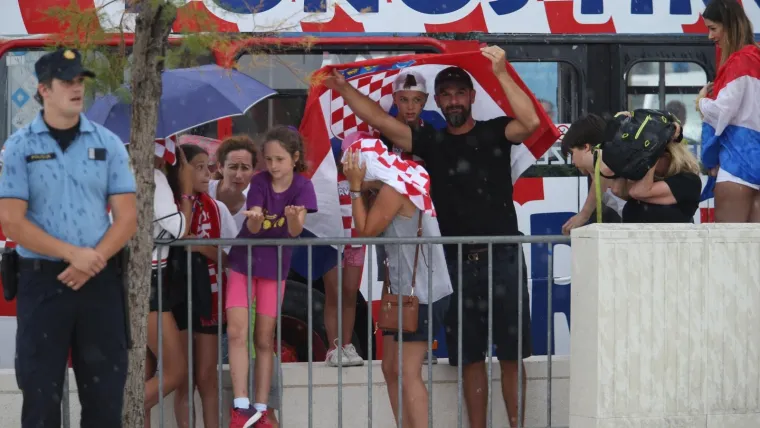 Svečani doček za srebrne reprezentativce na splitskoj rivi