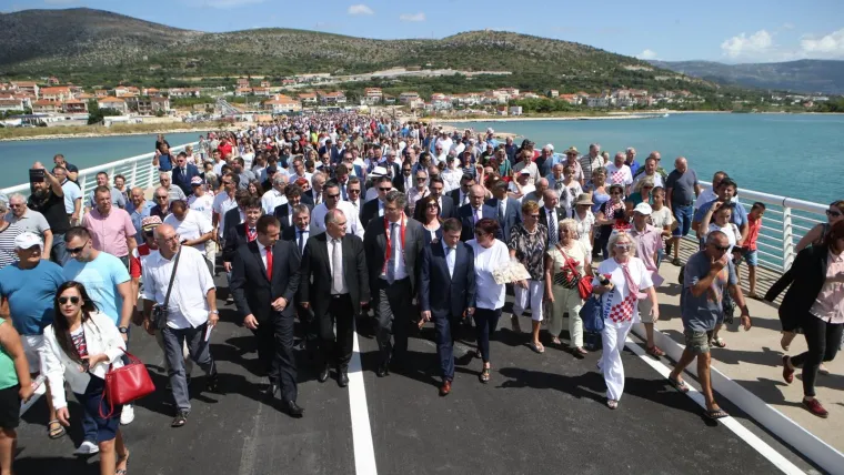 MOST KOPNO-OTOK ČIOVO JE PU&Scaron;TEN U PROMET: Stanovnici su ovo čekali vi&scaron;e od 50 godina