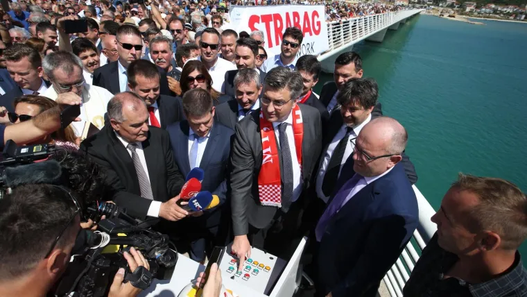 MOST KOPNO-OTOK ČIOVO JE PU&Scaron;TEN U PROMET: Stanovnici su ovo čekali vi&scaron;e od 50 godina