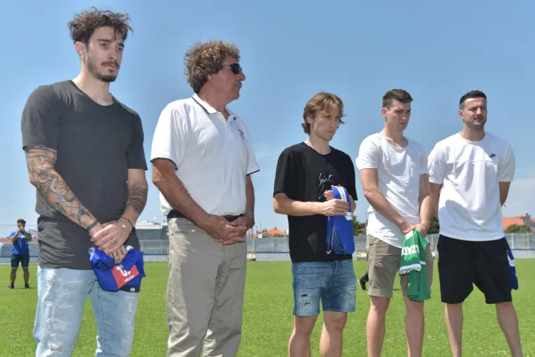 SREBRNI VATRENI U ZADRU: Odali počast tragično preminulom Ćustiću