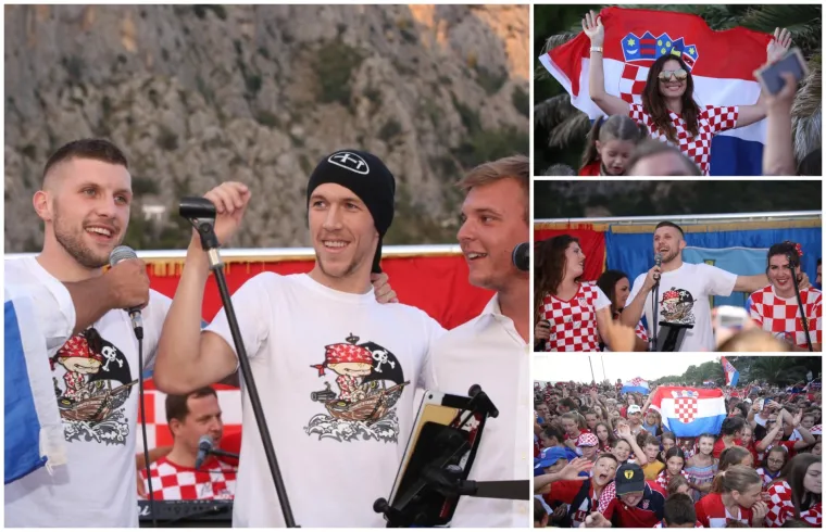 Doček Rebića i Peri&scaron;ića