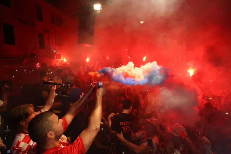 Svečani doček za petero hrvatskih nogometnih reprezentativaca