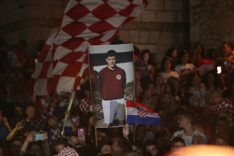 Svečani doček za petero hrvatskih nogometnih reprezentativaca