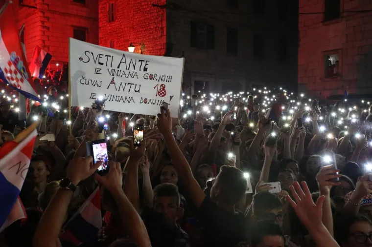 Svečani doček za petero hrvatskih nogometnih reprezentativaca