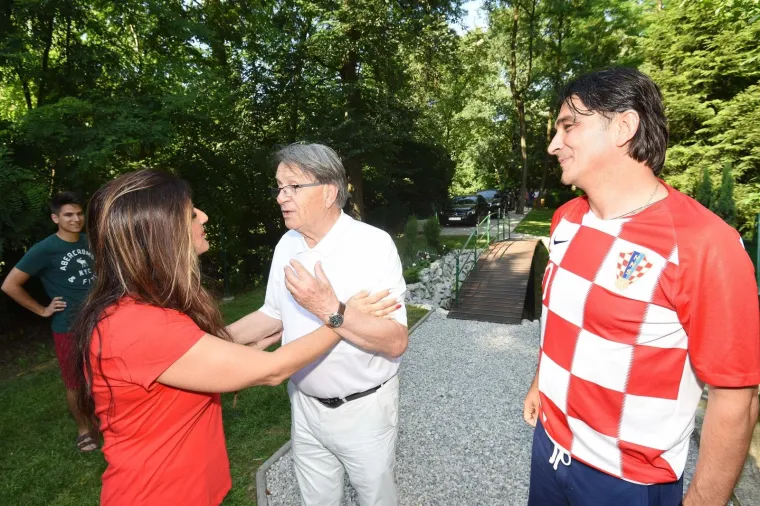 Zlatko Dalić na vikendici organizirao druženje za prijatelje i novinare