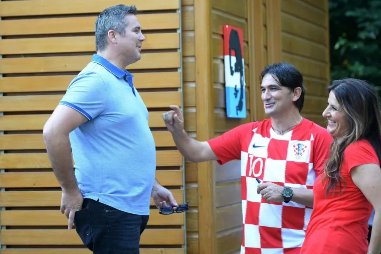 Zlatko Dalić na vikendici organizirao druženje za prijatelje i novinare