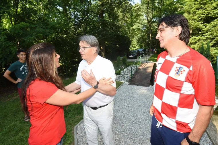Zlatko Dalić na vikendici organizirao druženje za prijatelje i novinare