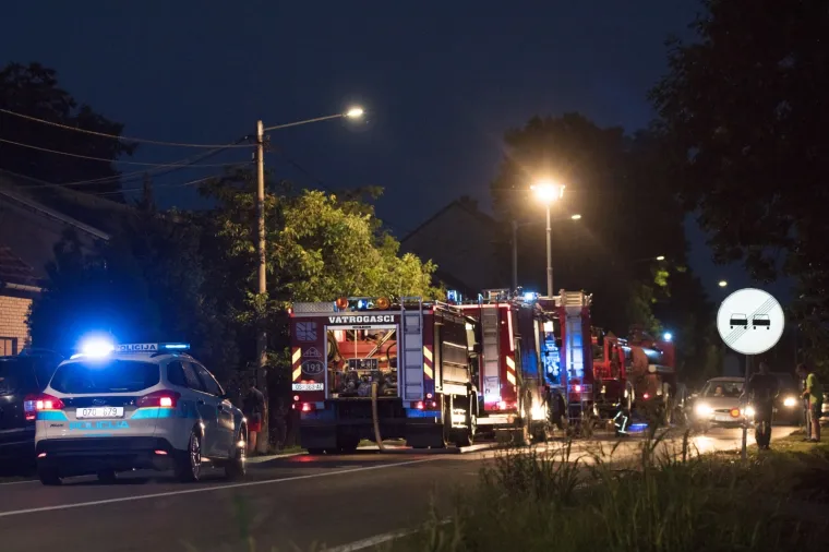 Ernestinovo: U požaru ozlijeđena jedna osoba