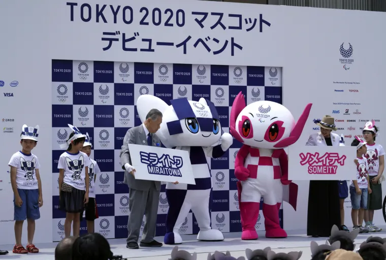 Miraitowa i Someity imena su maskota sljedećih Olimpijskih i Paraolimpijskih igara koje će biti održane u Tokiju 2020. godine, a izabrali su ih učenici osnovnih škola u Japanu, objavili su u nedjelju organizatori Igara.