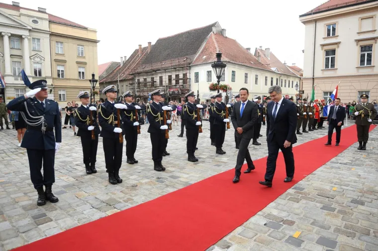 Andrej Plenković sastao se s predsjednikom Irske Leom Varadkarom